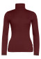 náhľad Dámsky rolák Goldbergh Mira Long Sleeve Knit Sweater Vino Rosso