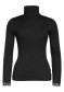 náhľad Dámsky rolák Goldbergh Mira Long Sleeve Knit Sweater Black