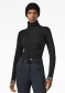 náhľad Dámsky rolák Goldbergh Mira Long Sleeve Knit Sweater Black