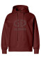 náhľad Dámska mikina Goldbergh Giorgia Hooded Sweater Vino Rosso