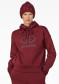 náhľad Dámska mikina Goldbergh Giorgia Hooded Sweater Vino Rosso