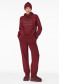 náhľad Dámska mikina Goldbergh Giorgia Hooded Sweater Vino Rosso