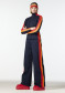 náhľad Dámske nohavice Goldbergh Strive Wide Leg Track Pant French Blue