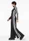 náhľad Dámske nohavice Goldbergh Banda Wide Leg Track Pant Black/White