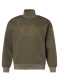 náhľad Dámska mikina Goldbergh Sizzle Turtle Neck Sweater Dark Olive Lurex Melange