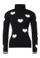 náhľad Dámsky sveter Goldbergh Bacio Long Sleeve Knit Sweater Black/White