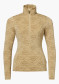 náhľad Dámske tričko Goldbergh Fascino Ski Pully Lace Caramello