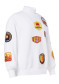 náhľad Dámska mikina Goldbergh Roma Turtle Neck Sweater White