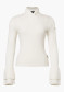 náhľad Dámsky sveter Goldbergh Fiori Long Sleeve Knit Sweater Cream