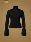 náhľad Dámsky sveter Goldbergh Fiori Long Sleeve Knit Sweater Black