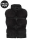 náhľad Dámska vesta Goldbergh Chic Bodywarmer Faux Black