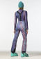 náhľad Dámske nohavice Goldbergh Elena Ski Pants Snake Turchese