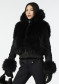 náhľad Dámska bunda Goldbergh Furry Ski Jacket Black