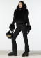 náhľad Dámska bunda Goldbergh Furry Ski Jacket Black