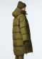 náhľad Dámska páperová bunda Goldbergh Chaleur Jacket Dark Olive  