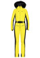 náhľad Dámska kombinéza Goldbergh Parry Long Ski Suit Faux Border Limone