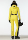 náhľad Dámska kombinéza Goldbergh Parry Long Ski Suit Faux Border Limone