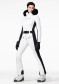 náhľad Dámska kombinéza Goldbergh Parry Long Ski Suit Faux Border White