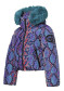 náhľad Dámska bunda Goldbergh Lucinda Ski Jacket Faux Border Snake Turchese