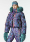 náhľad Dámska bunda Goldbergh Lucinda Ski Jacket Faux Border Snake Turchese