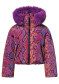 náhľad Dámska bunda Goldbergh Lucinda Ski Jacket Faux Border Snake Pink