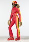 náhľad Dámska kombinéza Goldbergh Suvi Ski Suit Faux Border Flame