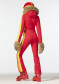 náhľad Dámska kombinéza Goldbergh Suvi Ski Suit Faux Border Flame