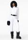 náhľad Dámska kombinéza Goldbergh Glisser Ski Suit Faux Border White