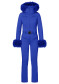 náhľad Dámska kombinéza Goldbergh Angele Ski Suit Faux Border Dazzling Blue