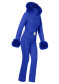 náhľad Dámska kombinéza Goldbergh Angele Ski Suit Faux Border Dazzling Blue