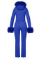 náhľad Dámska kombinéza Goldbergh Angele Ski Suit Faux Border Dazzling Blue