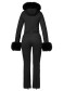 náhľad Dámska kombinéza Goldbergh Angele Ski Suit Faux Border Black