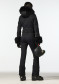 náhľad Dámska kombinéza Goldbergh Angele Ski Suit Faux Border Black