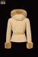 náhľad Dámska bunda Goldbergh Prezioso Ski Jacket Faux Borde Caramello