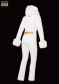 náhľad Dámsky overal Goldbergh Vita Ski Suit Faux Border Cream