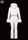 náhľad Dámsky overal Goldbergh Vita Ski Suit Faux Border Cream