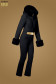 náhľad Dámsky overal Goldbergh Vita Ski Suit Faux Border Black