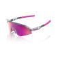 náhľad 100% SLENDALE XS - Polished Translucent Grey - Purple Multilayer Mirror