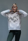 náhľad Dámska mikina Newland N4 6832/0291 Lady H.Sweater White/Powder