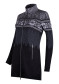náhľad Newland N4 6709/0167 Lady Tunic Full Zip Black/Dark G