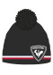 náhľad Pánska čiapka Rossignol-ROOSTER POMPON-BLACK