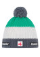 náhľad Pánska čiapka Eisbär-Star Pompon MÜ SA-anthr-white-mineral green