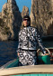 náhľad Dámska mikina Goldbergh Solara track jacket Black/White