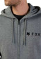 náhľad Pánska mikina Fox Absolute Fleece Zip Heather Graphite