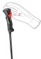 náhľad Leki Airfoil 3D, black-dark anthracite