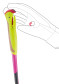 náhľad Detské bežecké palice Leki HRC Junior, neonpink-black-neonyellow
