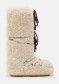 náhľad Dámske snehule Moon Boot ICON CURLY EXTRA-L007 ECRU