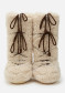 náhľad Dámske snehule Moon Boot ICON CURLY EXTRA-L007 ECRU