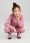 náhľad Set detskej funkčnej bielizne Reima Kinsei - Grey Pink