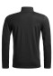 náhľad Pánsky funkčný rolák Ortovox 185 Rock'N'Wool Zip Neck M Black Raven